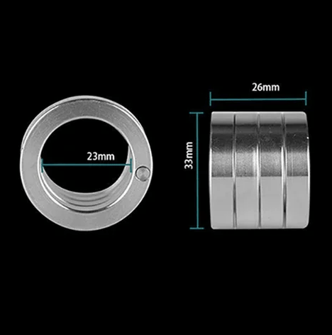 🔥Saldi natalizi 49% di sconto🎄Anello pieghevole girevole in acciaio inossidabile per esterni (4 pezzi)