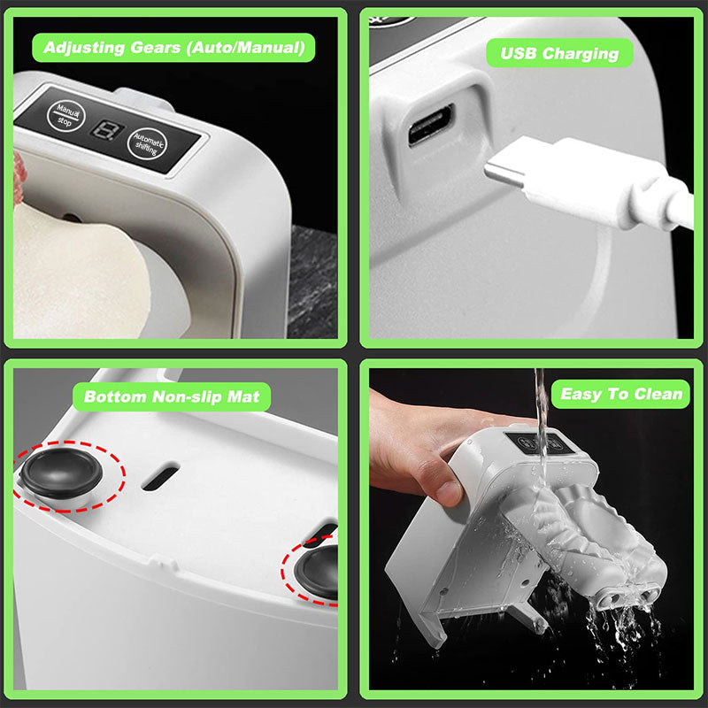 🥟Saldi invernali 50% OFF🥟Piccola macchina elettrica per gnocchi