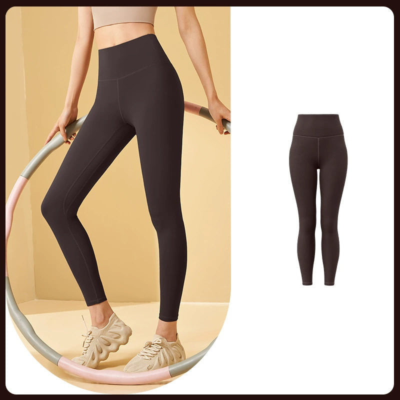 🔥Saldi natalizi 49% di sconto🎄Leggings da allenamento a vita alta con effetto contenitiv