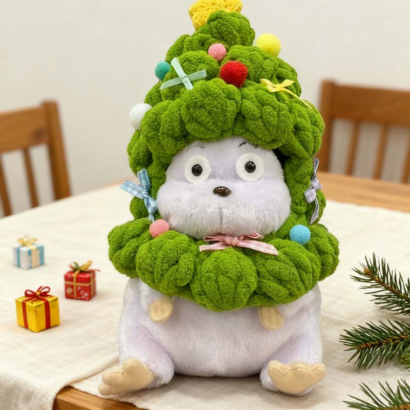 Set di vestiti per bambole per l'albero di Natale