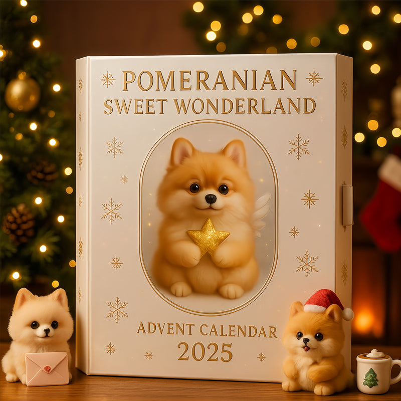 🐾✨ Calendario dell'Avvento Pomeranian Sweet Wonderland 2025