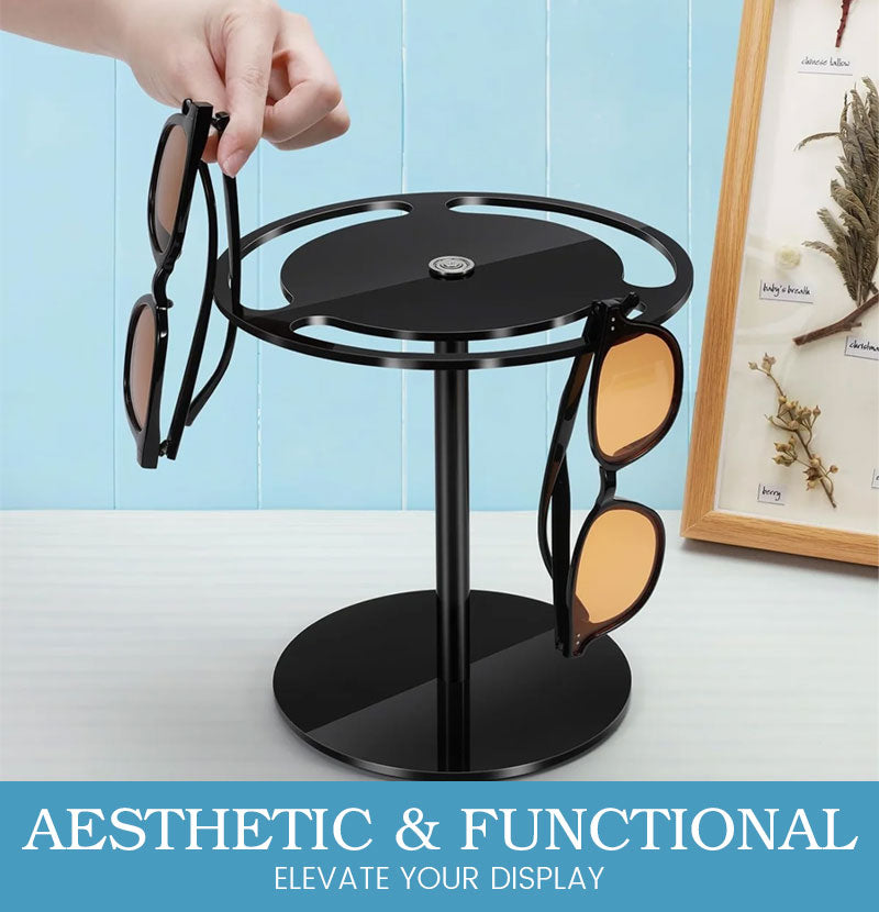 360 Degree Rotating Glasses Display Stand