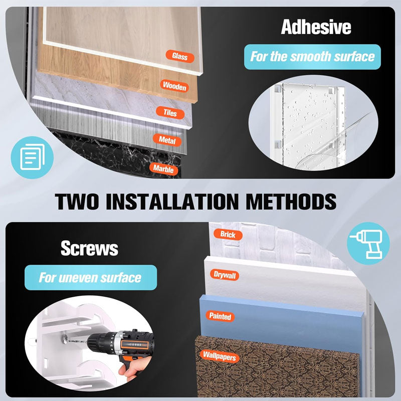 Scaffale per la conservazione dei berretti da baseball a parete