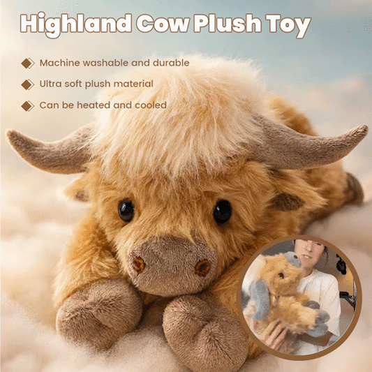 Simpatico peluche raffigurante un personaggio dei cartoni animati delle Highlands del Congo