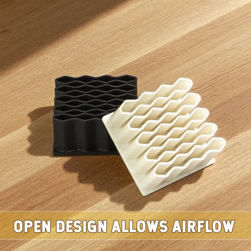 Scaffale organizer a onde