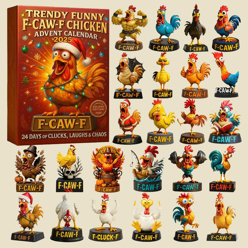 🐔 F-CAW-F Calendario dell'Avvento del Pollo 2025