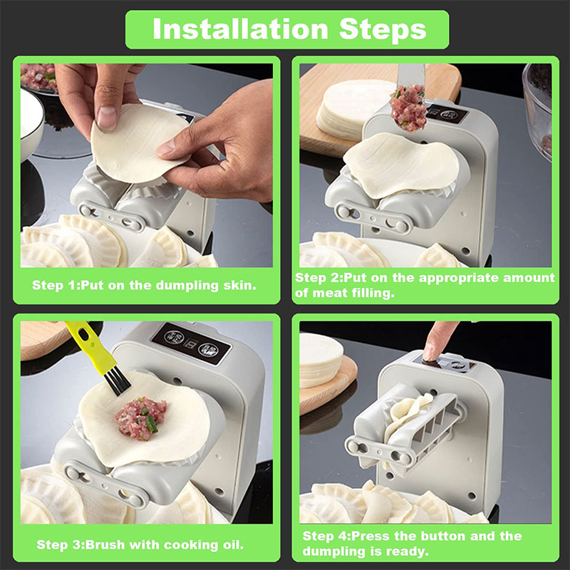 🥟Saldi invernali 50% OFF🥟Piccola macchina elettrica per gnocchi