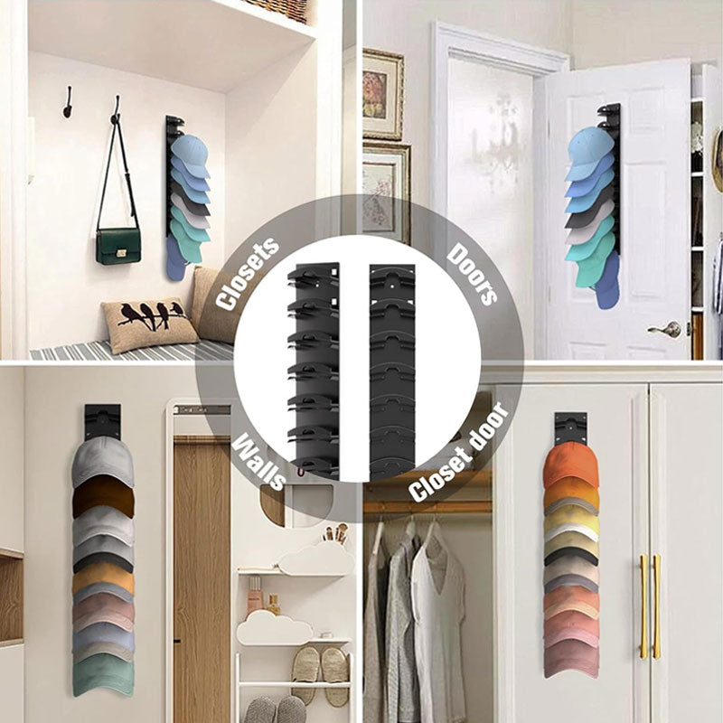 Scaffale per la conservazione dei berretti da baseball a parete