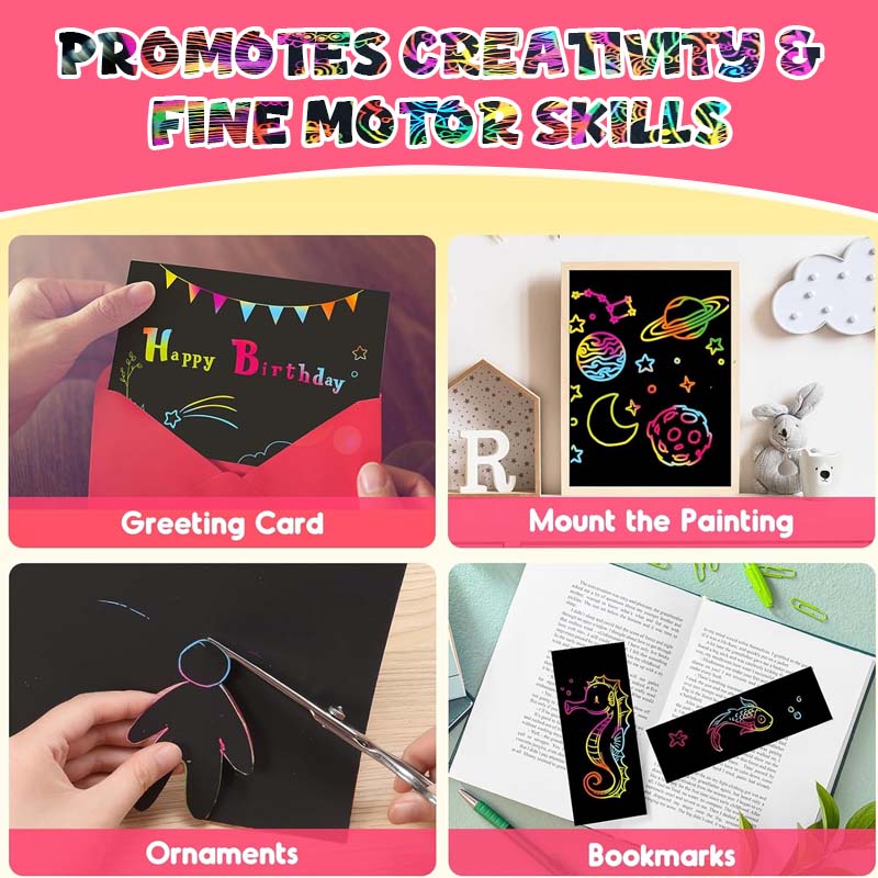 Carta magica per scarabocchiare: libera la tua creatività in modo ecologico!