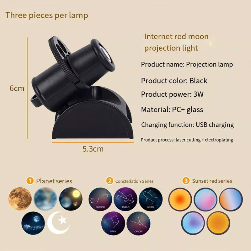 🌌 Starry Sky Projector Night Light | Bring the starry sky into your home ✨