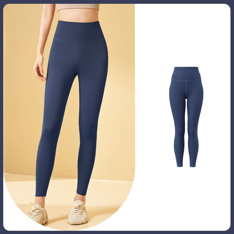 🔥Saldi natalizi 49% di sconto🎄Leggings da allenamento a vita alta con effetto contenitiv