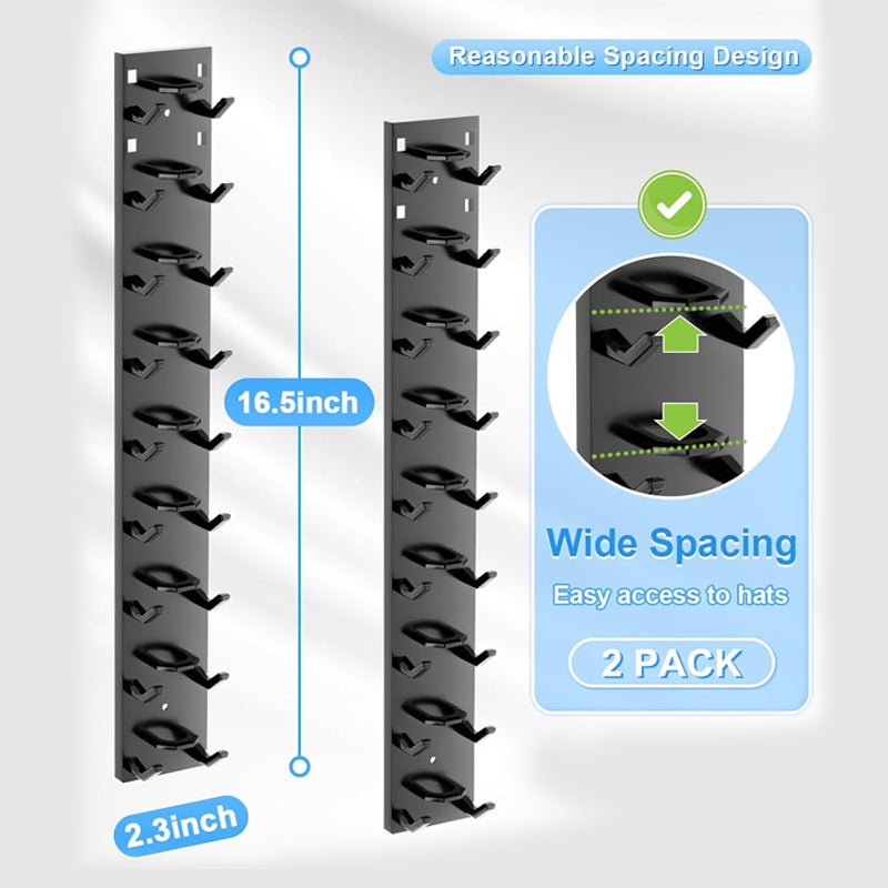 Scaffale per cappellini da baseball