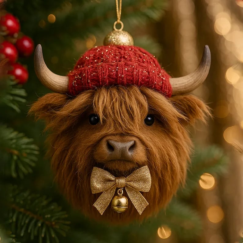 🔥Saldi natalizi 49% di sconto🎄Accoglienti decorazioni natalizie con animali del bosco - 2D🦊