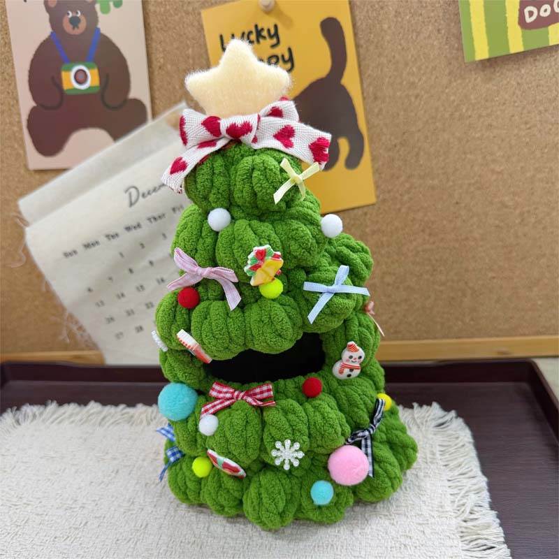 Set di vestiti per bambole per l'albero di Natale