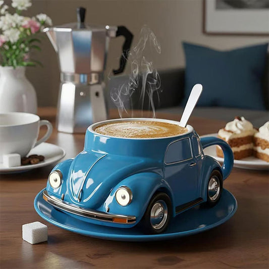 Tazza con scarabeo