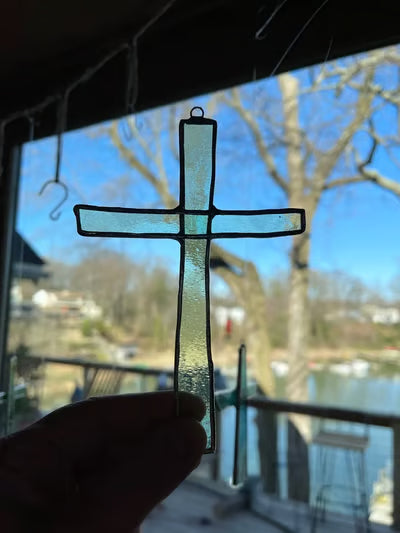 🔥Ultimo giorno 49% di sconto✨Cross Suncatcher 🌈