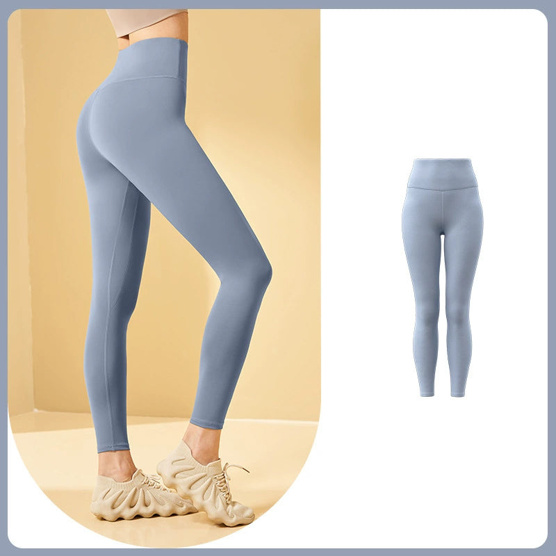 🔥Saldi natalizi 49% di sconto🎄Leggings da allenamento a vita alta con effetto contenitiv