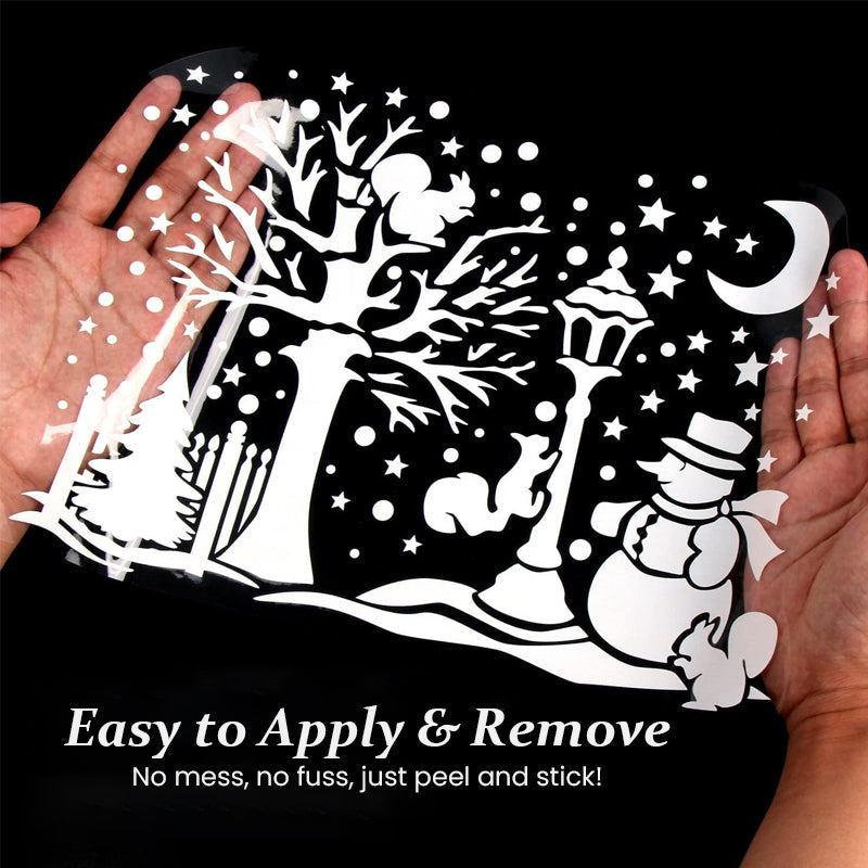 Adesivi Villaggio di Natale