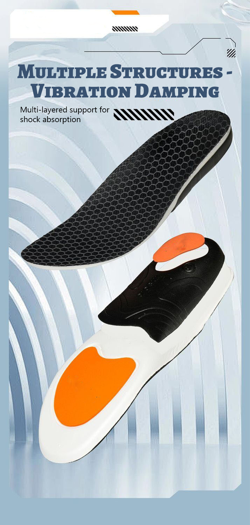 ✨ Solette sportive professionali con supporto plantare