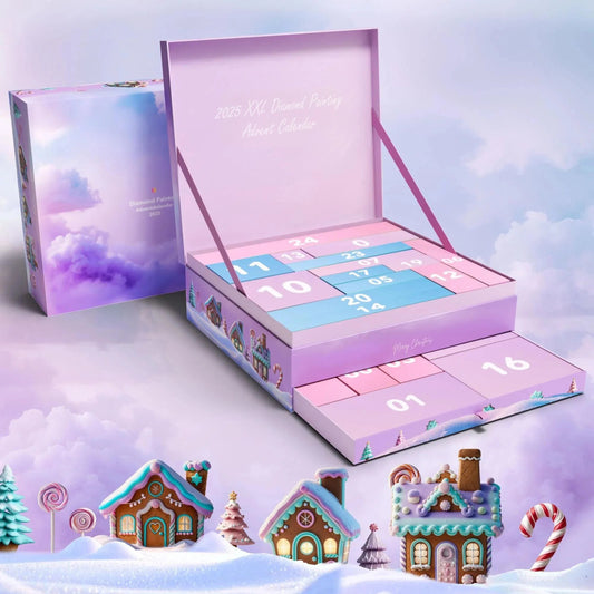 💎🎄Calendario dell'Avvento con diamanti XXL 2025 - ✨Edizione limitata