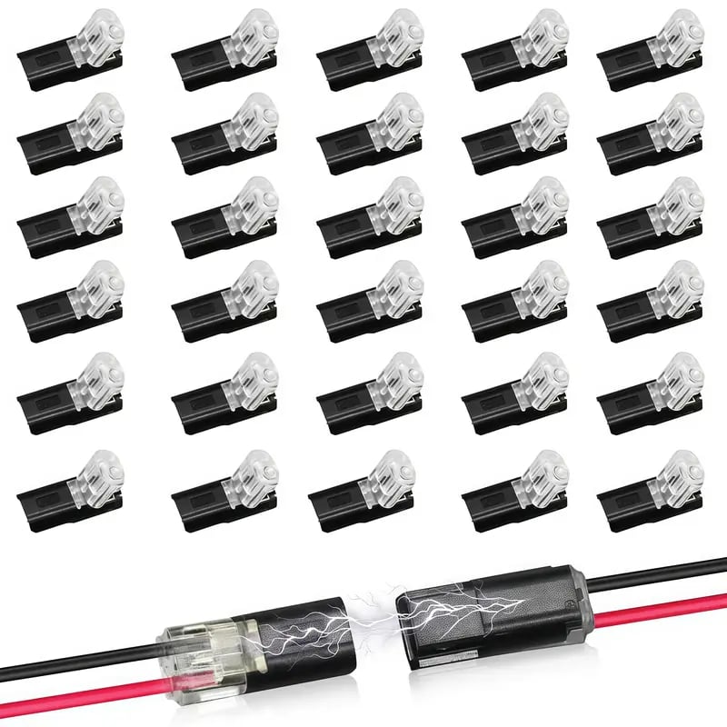 Connettore a doppio filo Connettore per striscia LED 2 Pi