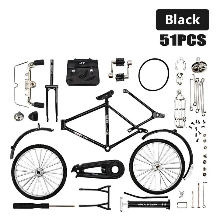 🔥Saldi natalizi 49% di sconto🎄Modello di bicicletta in lega Piccoli ornamenti🚲