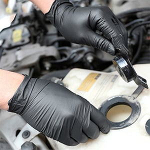 🔥Saldi natalizi 49% di sconto🎄100/50 guanti monouso in nitrile nero