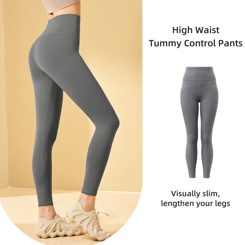 🔥Saldi natalizi 49% di sconto🎄Leggings da allenamento a vita alta con effetto contenitiv