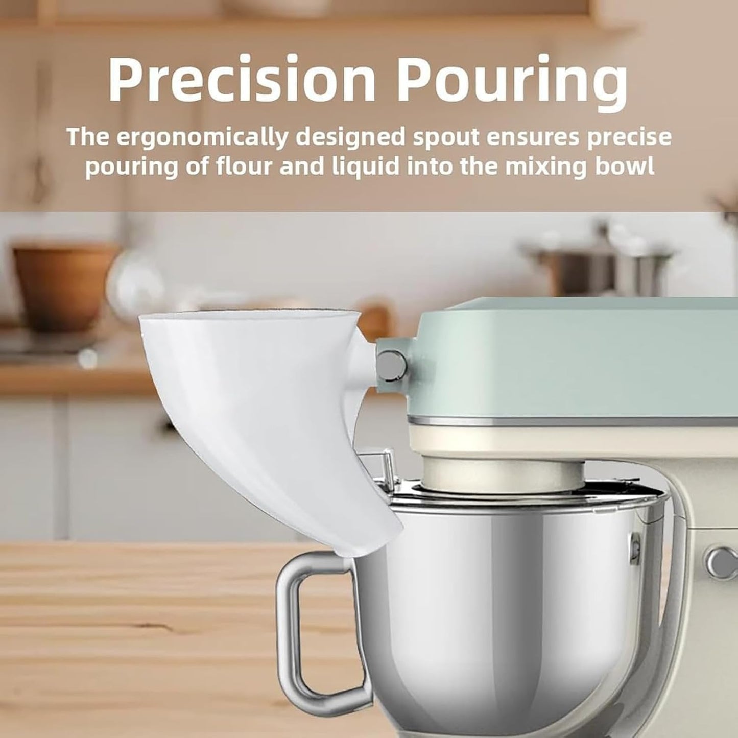 🔥✨Imbuto per farina per robot da cucina Kitchen Aid