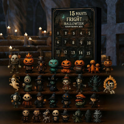🎃Calendario conto alla rovescia 2025: 31 giorni di divertimento spiritoso per Halloween!