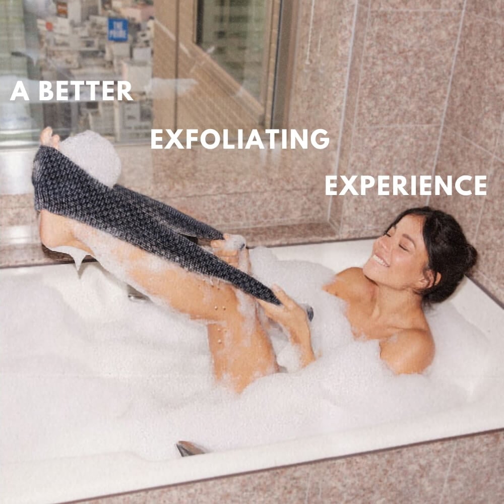 🧼Asciugamano da doccia esfoliante antibatterico🚿