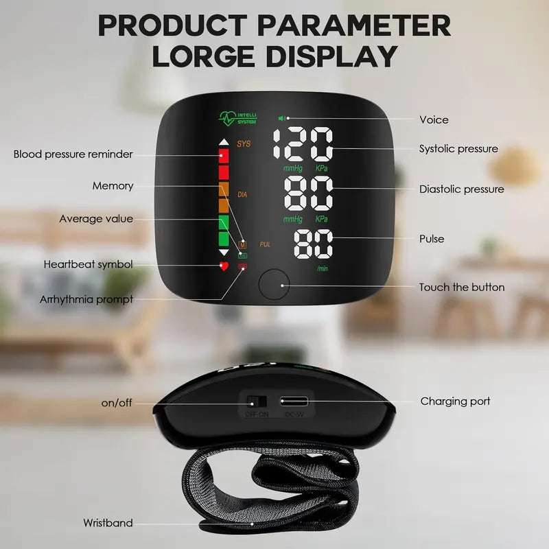 Misuratore di pressione intelligente con touchscreen