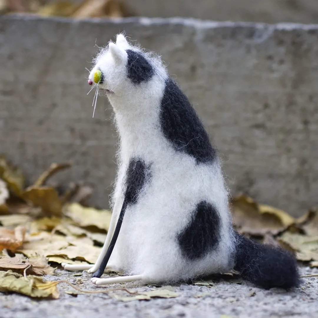 🎄✨Familiari in feltro di lana – Stravaganti compagni fatti a man