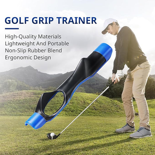 Golf grip trainer - Accessorio per mazze da golf che aiuta a correggere la posizione delle mani durante lo swin