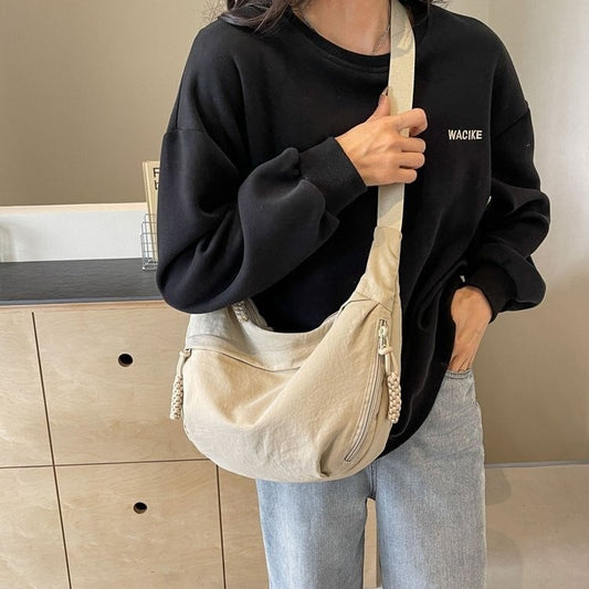 Borsa a tracolla in nylon