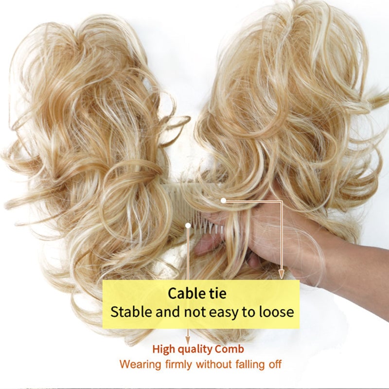 🥰Il miglior pettine laterale clip in accessori per capelli-parrucca✨