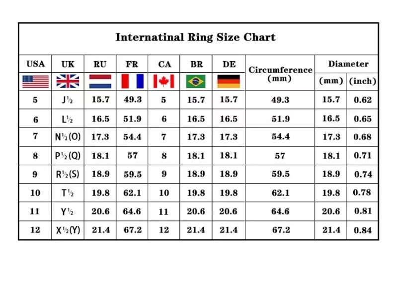 🎁 Anello con zircone super brillante da 3 carati