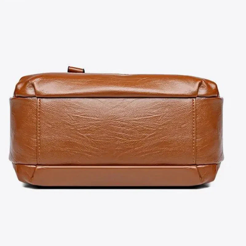 Borsa a tracolla retrò multistrato di grande capacità