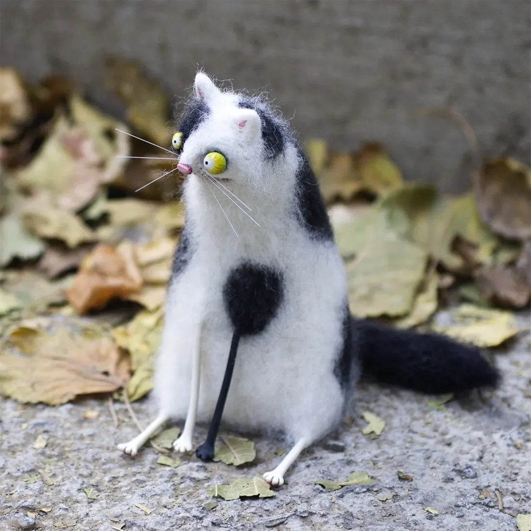 🎄✨Familiari in feltro di lana – Stravaganti compagni fatti a man