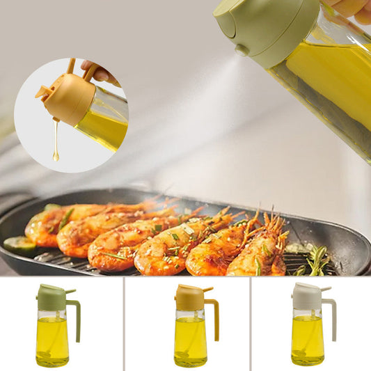 2-in-1 multifunctional oil bottle