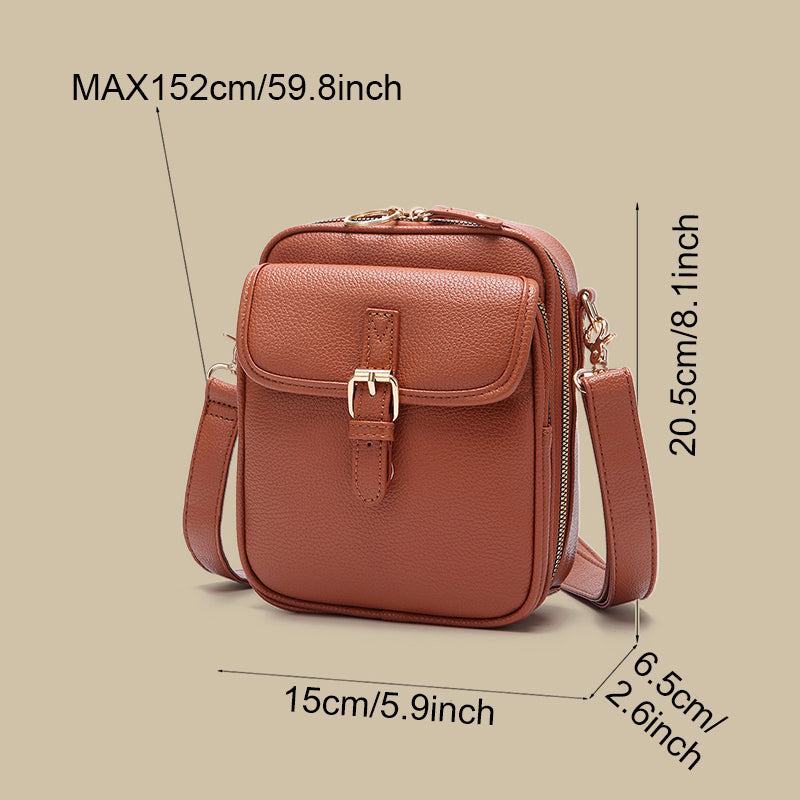 Borsa a tracolla in pelle