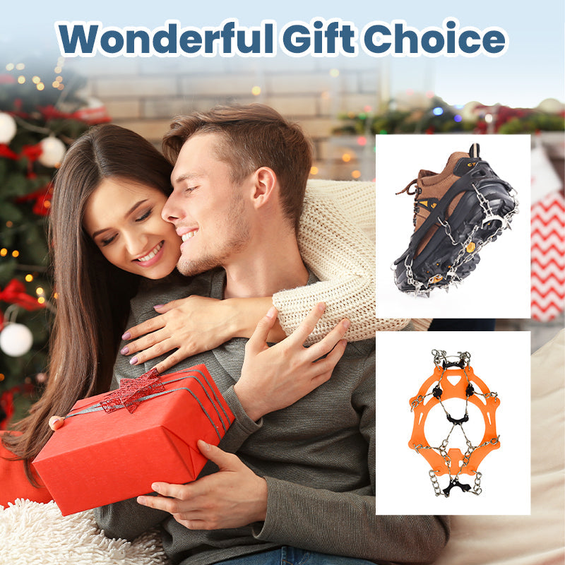 🔥SVENDITA🔥Ramponi antiscivolo per scarpe e stivali da esterno