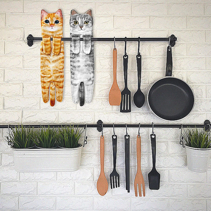 ✨😺Asciugamano con gattino🐾